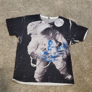 American Apparel Astronaut/Galaxy T Shirt